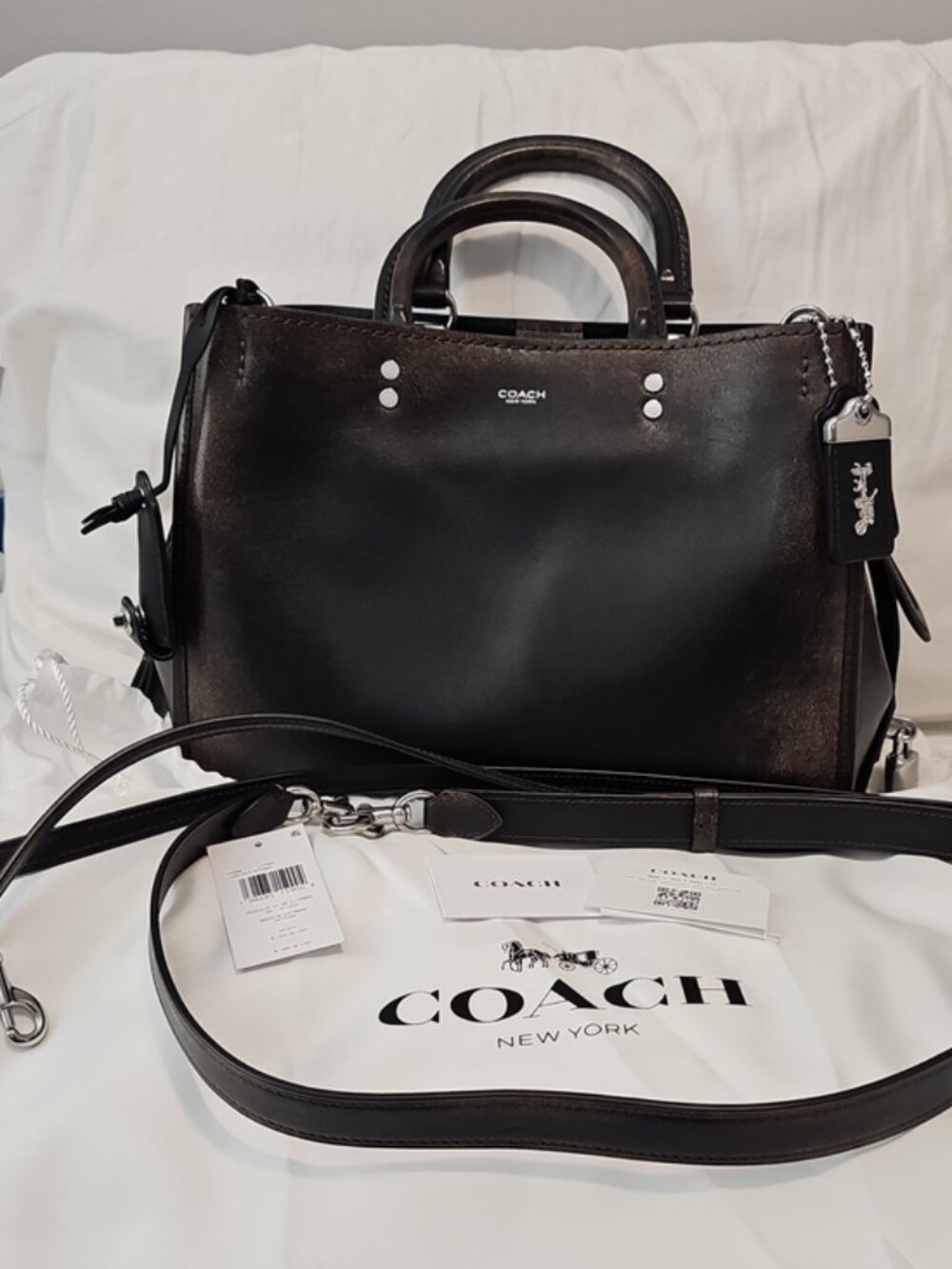 Rogue Bag 31 In Loved Leather (no charms)